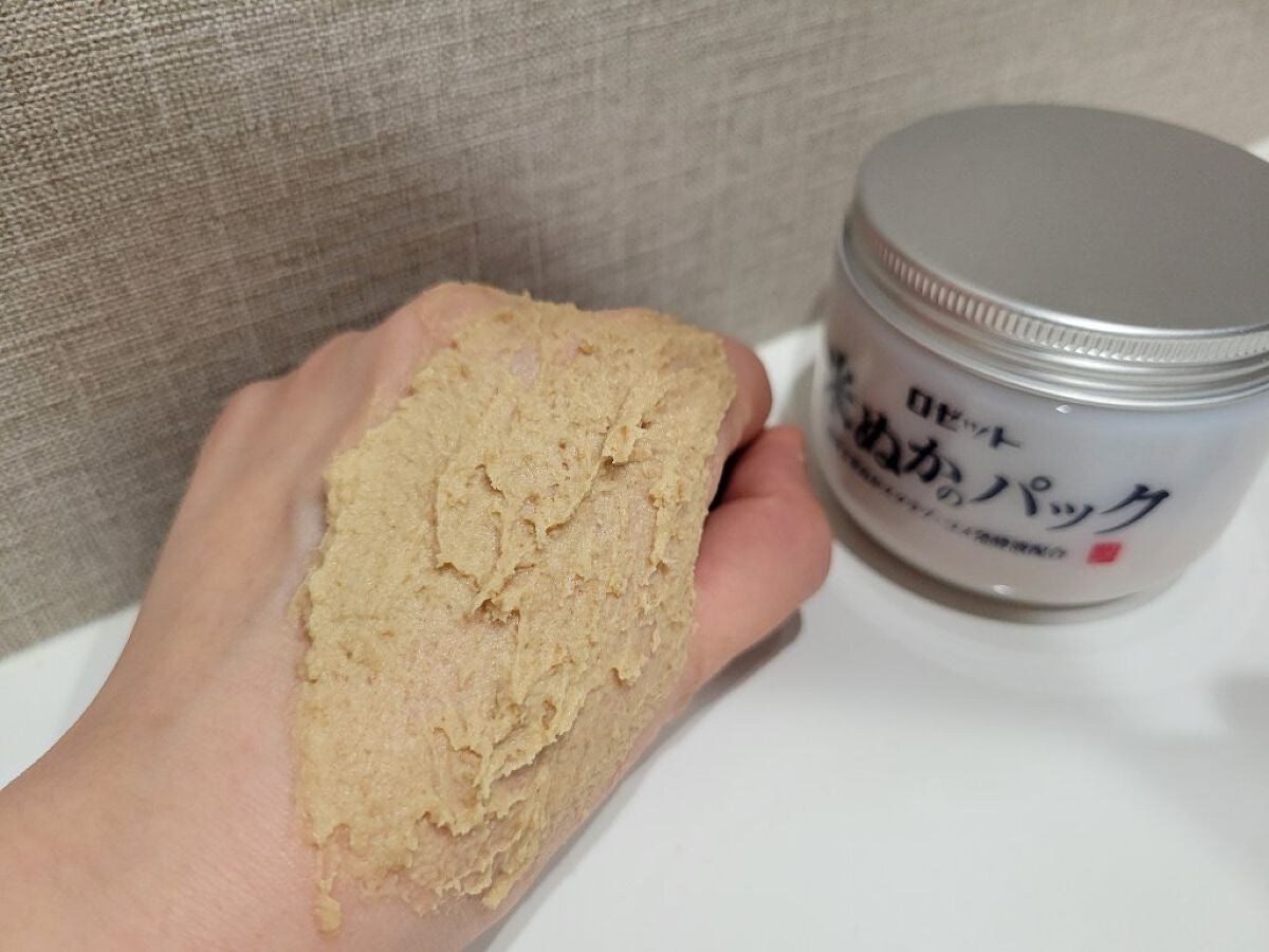 江戸こすめ 米ぬかのパック/ロゼット/洗い流すパック・マスクを使ったクチコミ(3枚目)