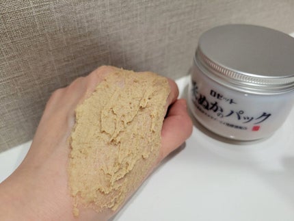 江戸こすめ 米ぬかのパック/ロゼット/洗い流すパック・マスクを使ったクチコミ(3枚目)