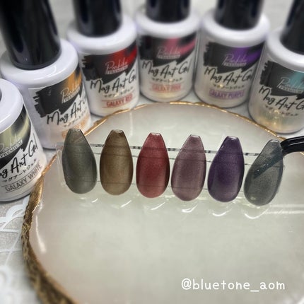 パルP マグアートジェル/parkikoi/ジェルネイルを使ったクチコミ(5枚目)