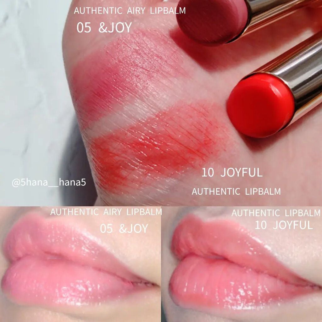 オーセンティック リップ バーム/athé/口紅を使ったクチコミ(4枚目)