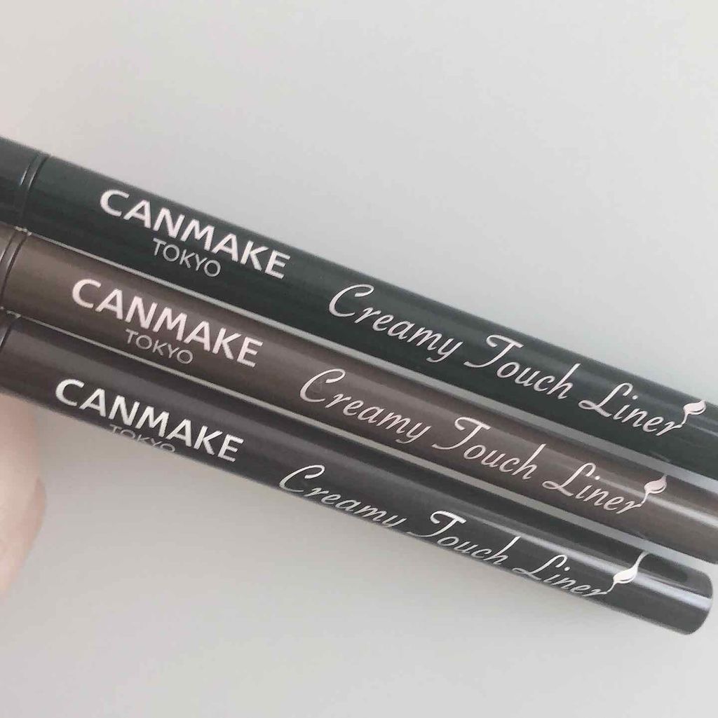 クリーミータッチライナー/キャンメイク/ジェルアイライナーを使ったクチコミ(1枚目)