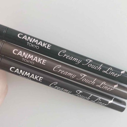 クリーミータッチライナー/キャンメイク/ジェルアイライナーを使ったクチコミ(1枚目)