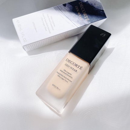 ゼン ウェア フルイド/DECORTÉ/リキッドファンデーションを使ったクチコミ(10枚目)