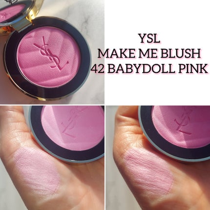 YSL メイクミーブラッシュ パウダー/YVES SAINT LAURENT BEAUTE/パウダーチークを使ったクチコミ(1枚目)