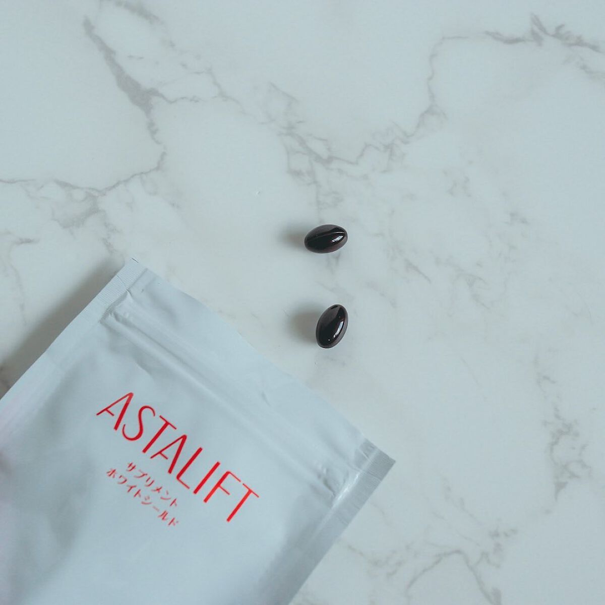 アスタリフト サプリメント ホワイトシールド/アスタリフト/美容サプリメントを使ったクチコミ（3枚目）