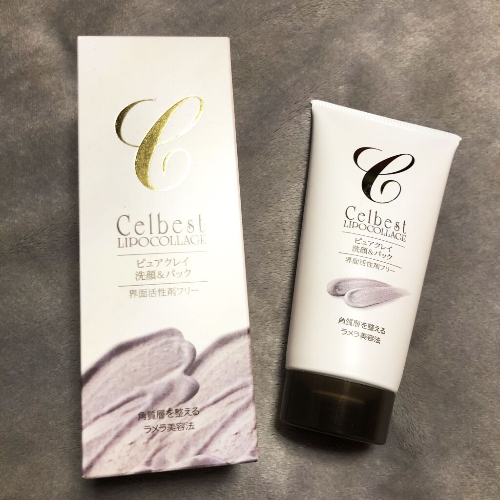 ピュアクレイ 洗顔&パック/セルベスト/洗顔フォームを使ったクチコミ（1枚目）