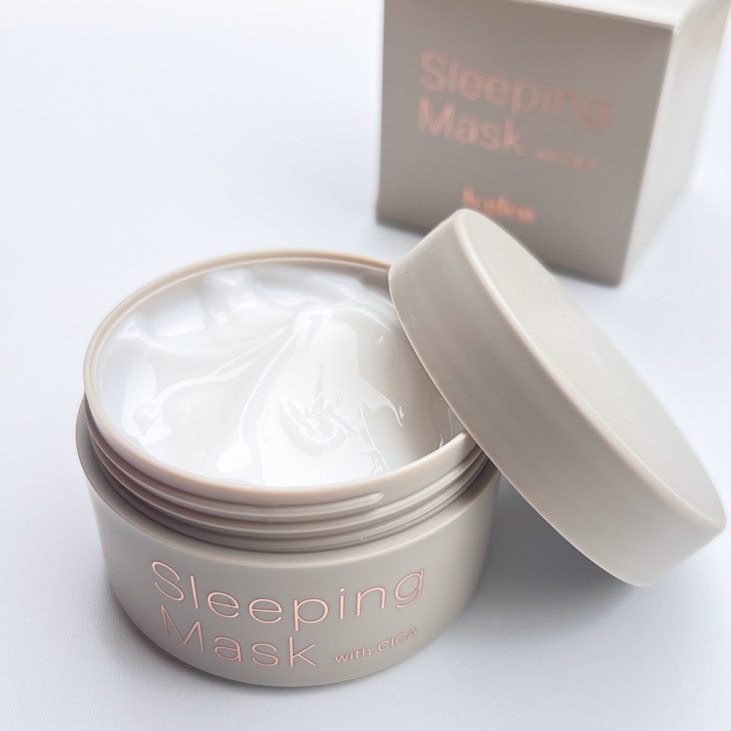 スリーピングマスク with CICA/b.glen/フェイスクリームを使ったクチコミ（1枚目）
