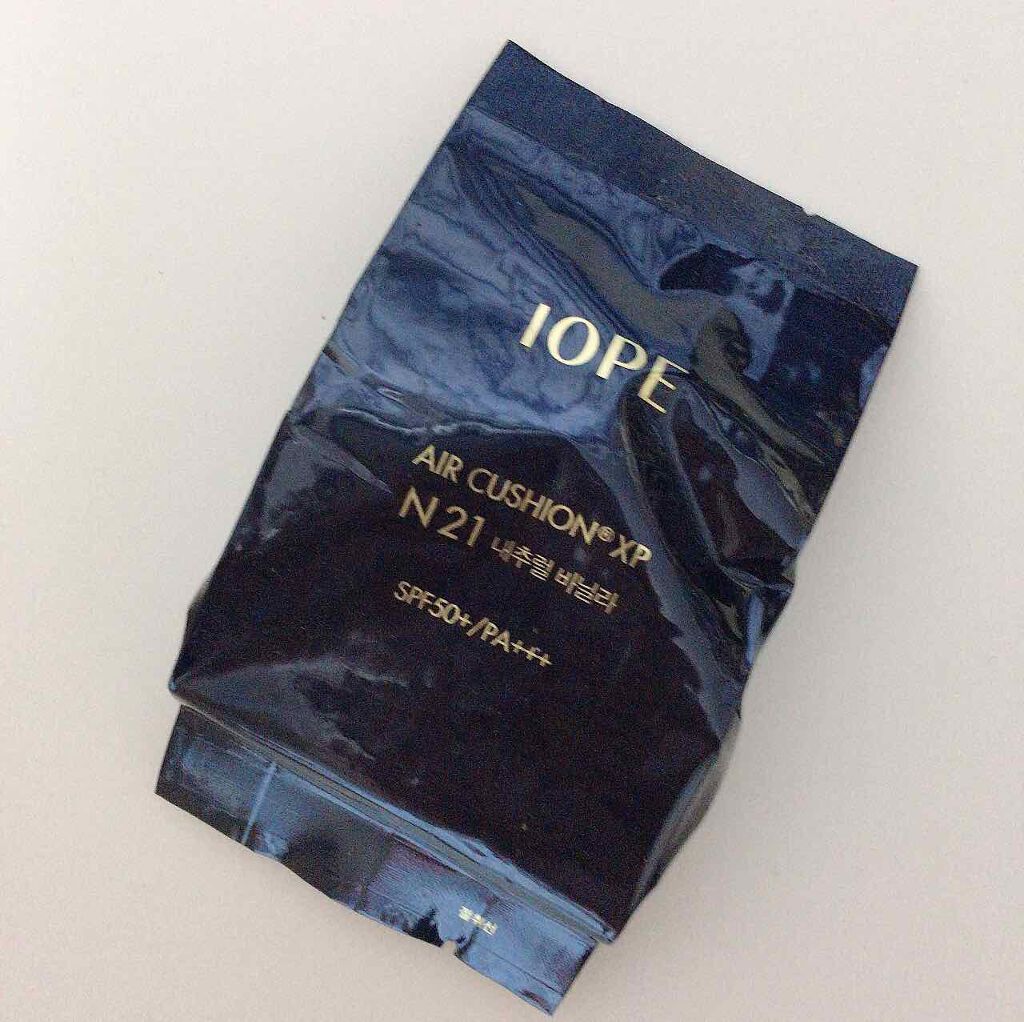 エアクッション ナチュラルグロー/IOPE/クッションファンデーションを使ったクチコミ(1枚目)