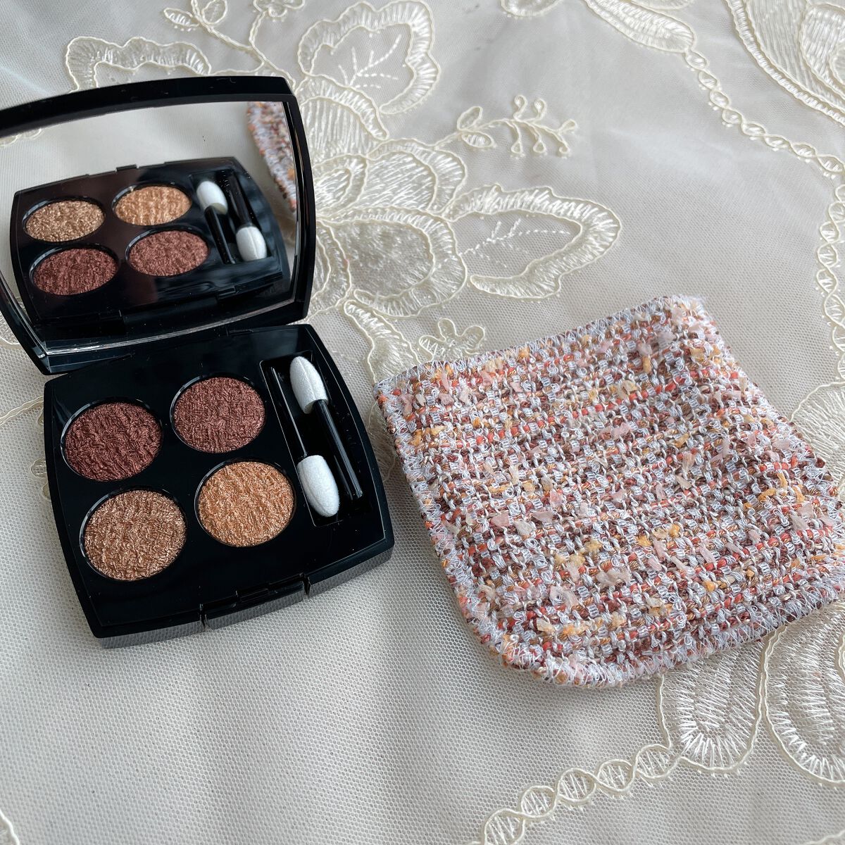 レ キャトル オンブル ツイード/CHANEL/アイシャドウパレットを使ったクチコミ（1枚目）