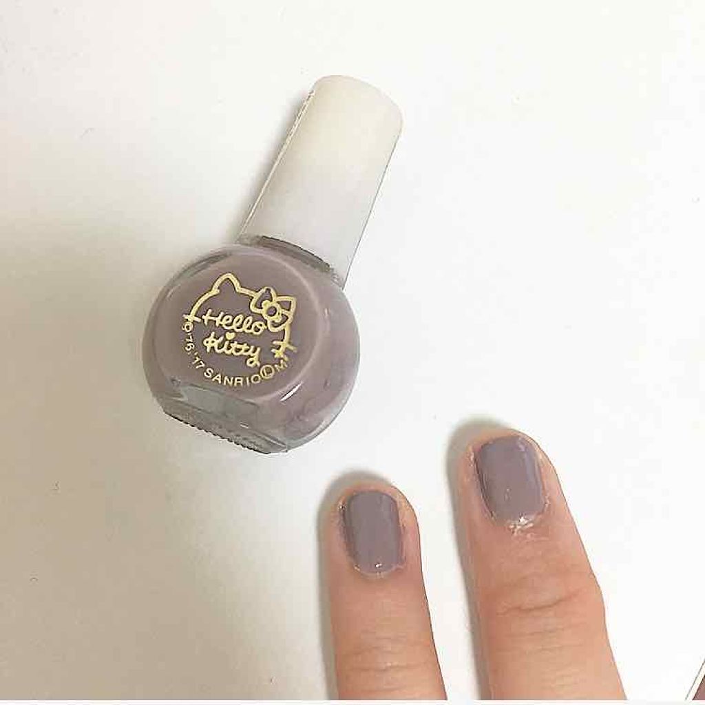 サンリオネイル/DAISO/マニキュアを使ったクチコミ(3枚目)