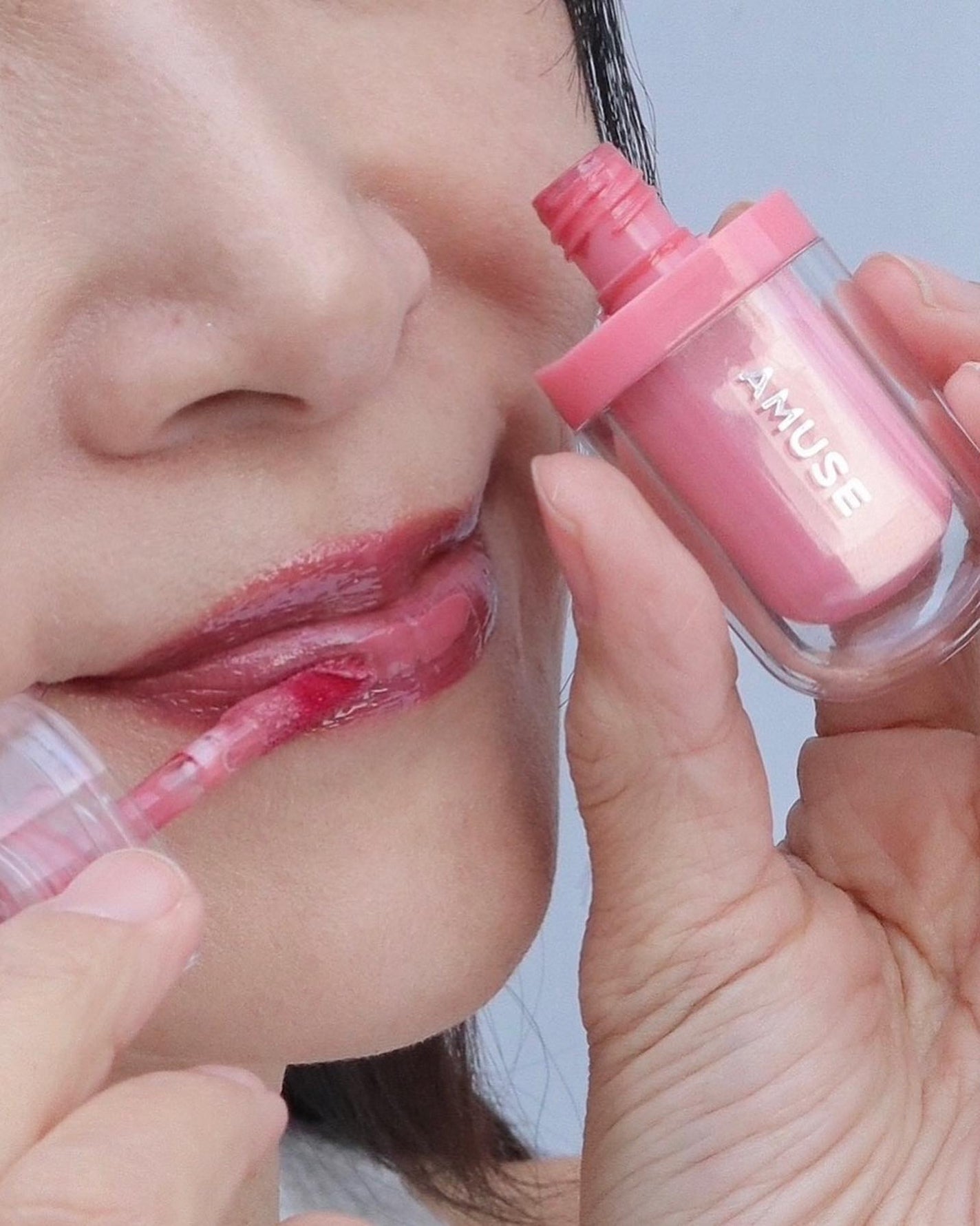 ジェルフィットティント/AMUSE/リップティントを使ったクチコミ(1枚目)
