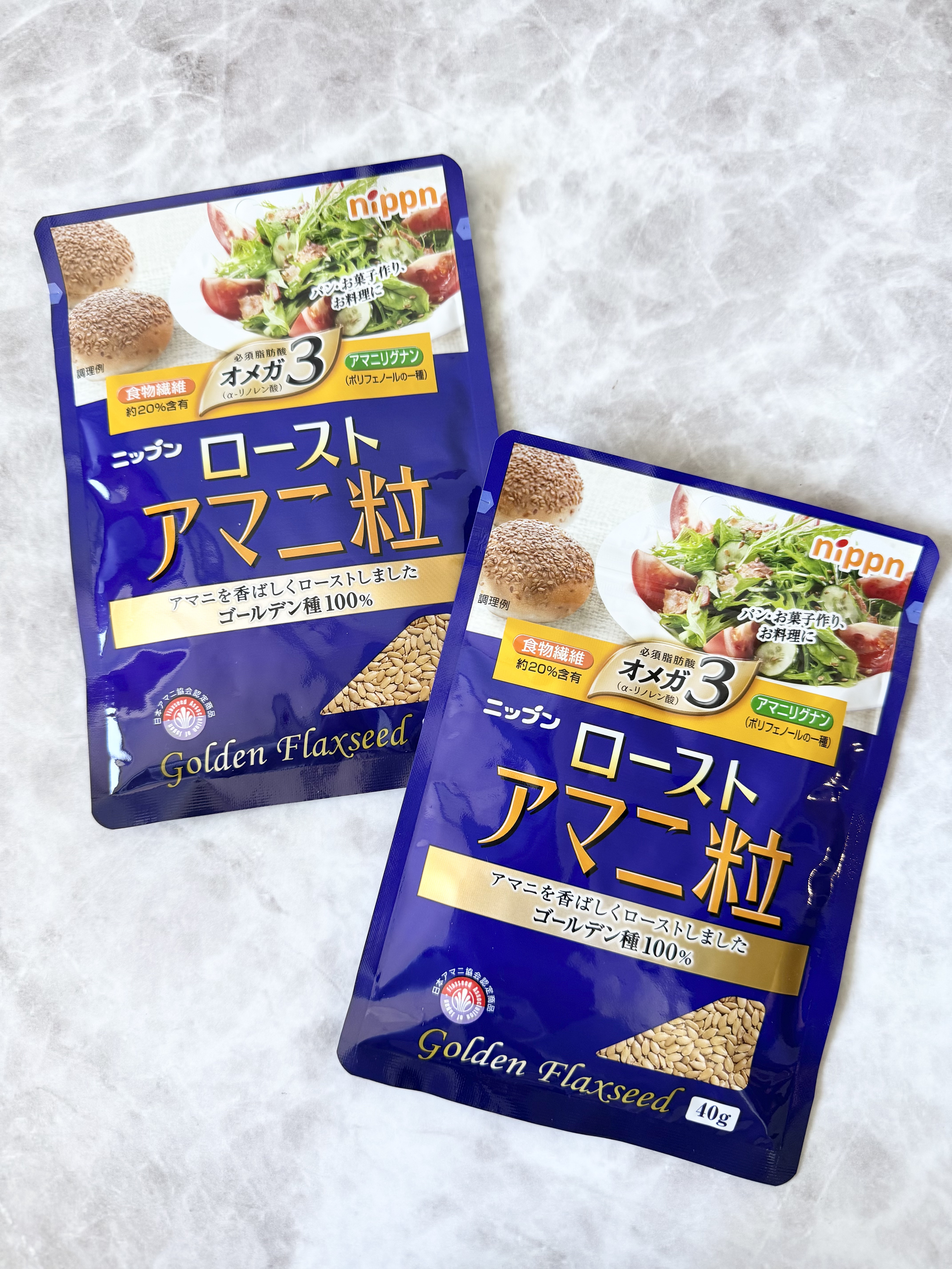 ローストアマニ 粒/NIPPN/食品を使ったクチコミ（1枚目）