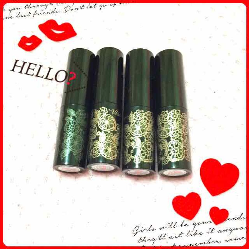 クリスタルデュオ リップスティック/Visée/口紅を使ったクチコミ(1枚目)