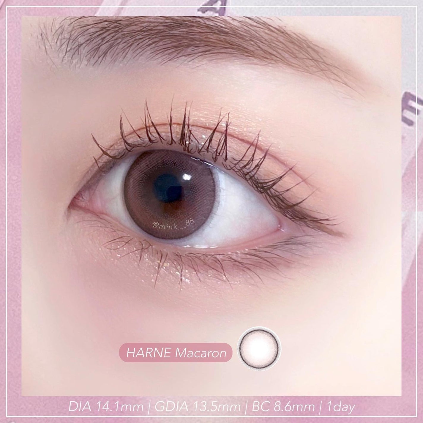 HARNE 1day/HARNE/ワンデー(1DAY)カラコンを使ったクチコミ(4枚目)
