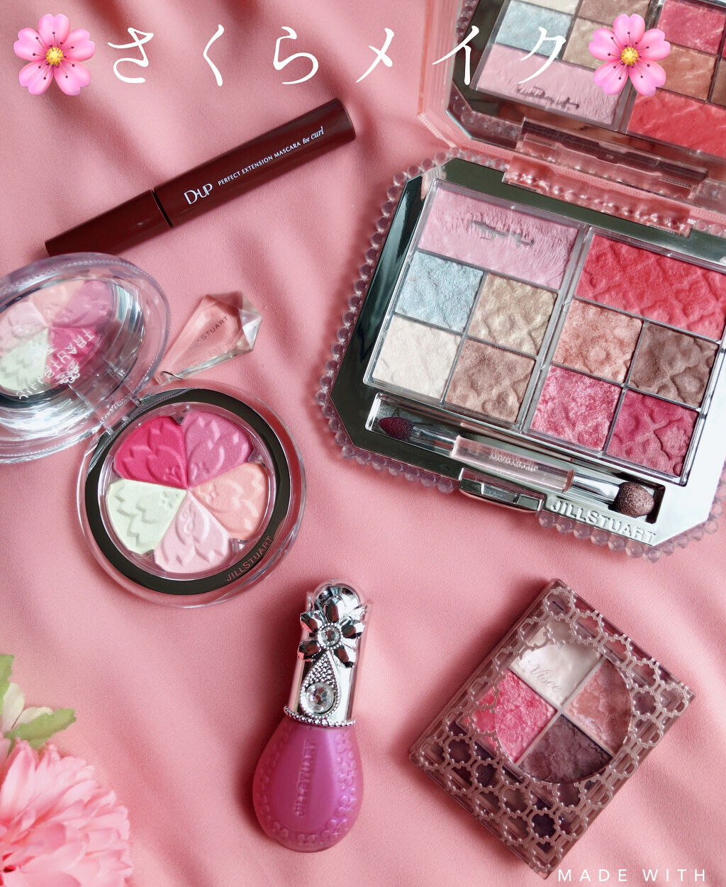 サクラブーケ ブルーム ミックスブラッシュ コンパクト/JILL STUART/パウダーチークを使ったクチコミ（1枚目）