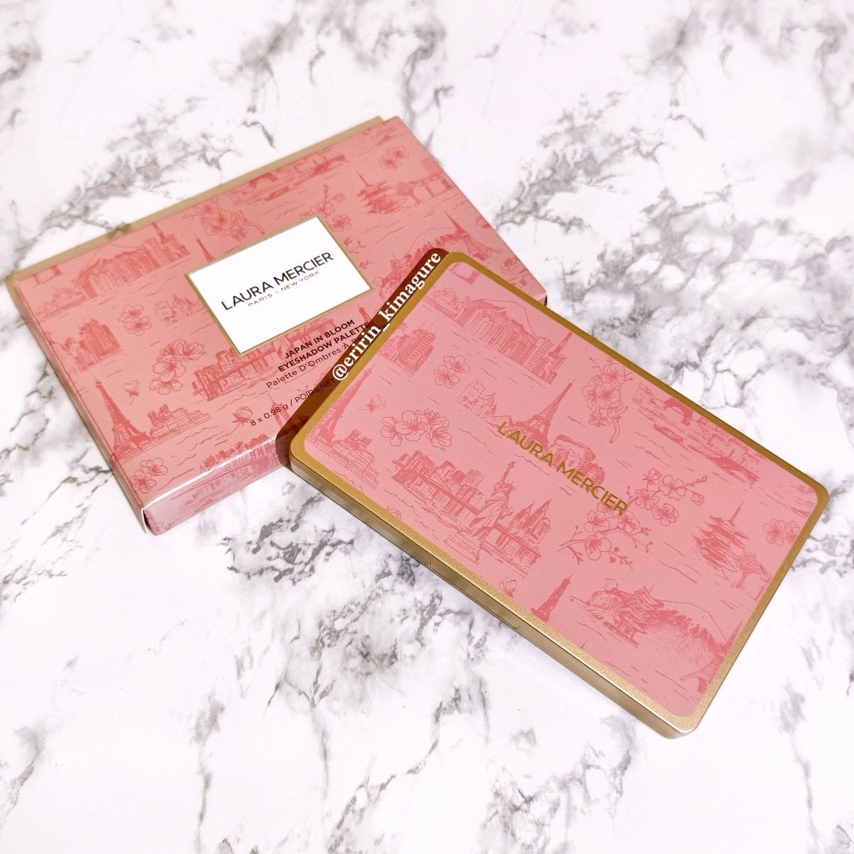 ジャパン イン ブルーム アイシャドウ パレット/ローラ メルシエ/アイシャドウパレットを使ったクチコミ(8枚目)