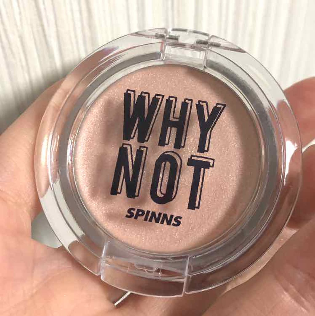 WHY NOT SPINNS クリームアイシャドウ ピンク/DAISO/ジェル・クリームアイシャドウを使ったクチコミ（1枚目）
