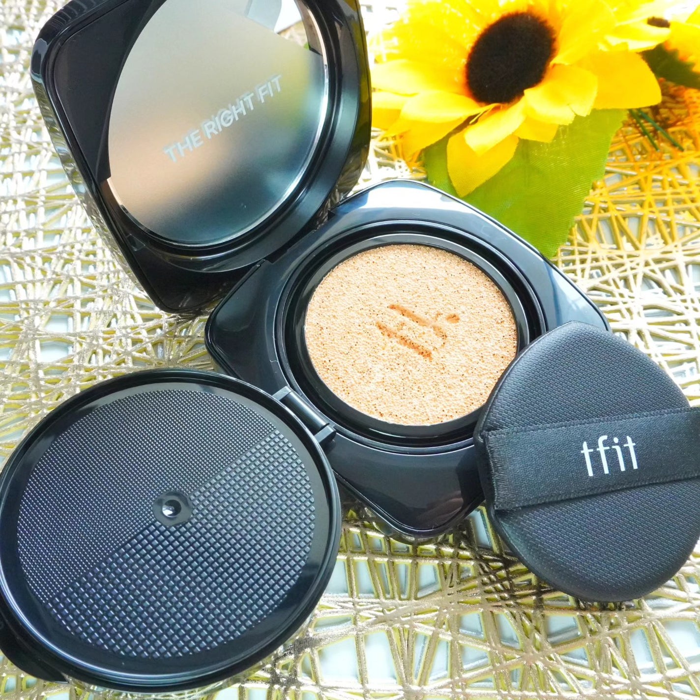 レイヤリングフィット グロークッションEX/TFIT/クッションファンデーションを使ったクチコミ(3枚目)