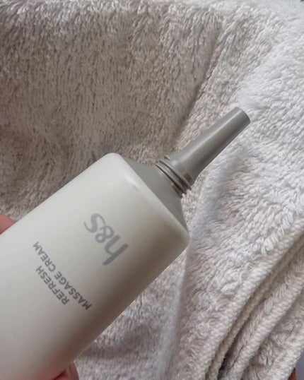 リフレッシュ マッサージクリーム/h&s/洗い流すヘアトリートメントを使ったクチコミ(3枚目)