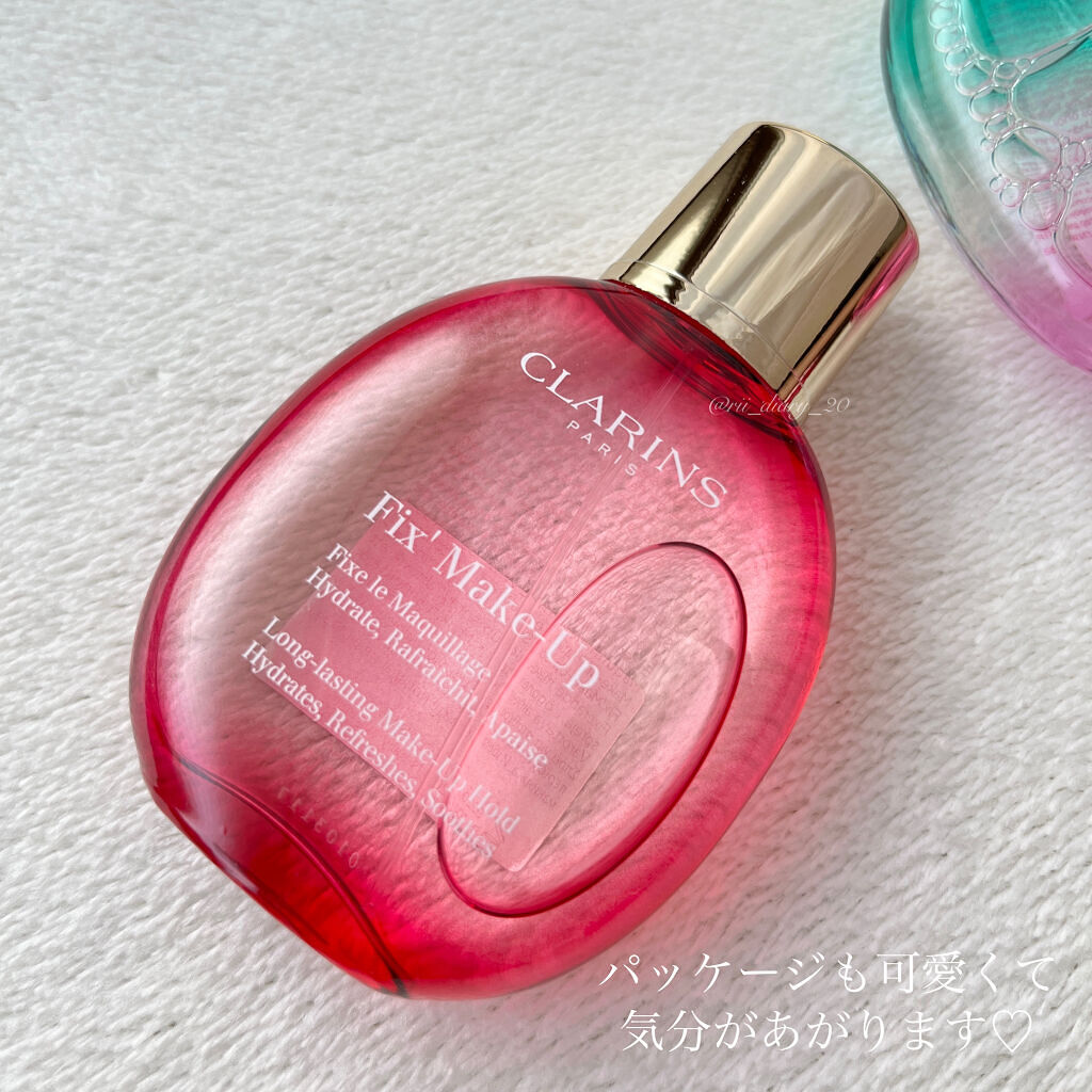 フィックス メイクアップ/CLARINS/ミスト状化粧水を使ったクチコミ（2枚目）