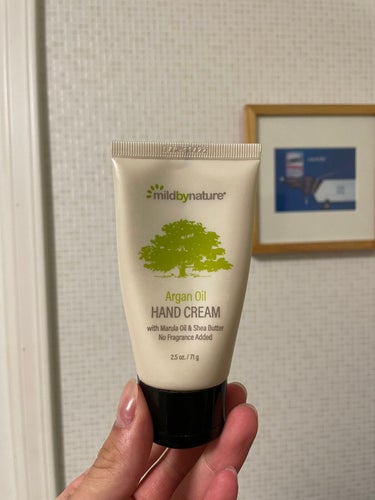 Argan Oil HAND CREAM Mild By Nature