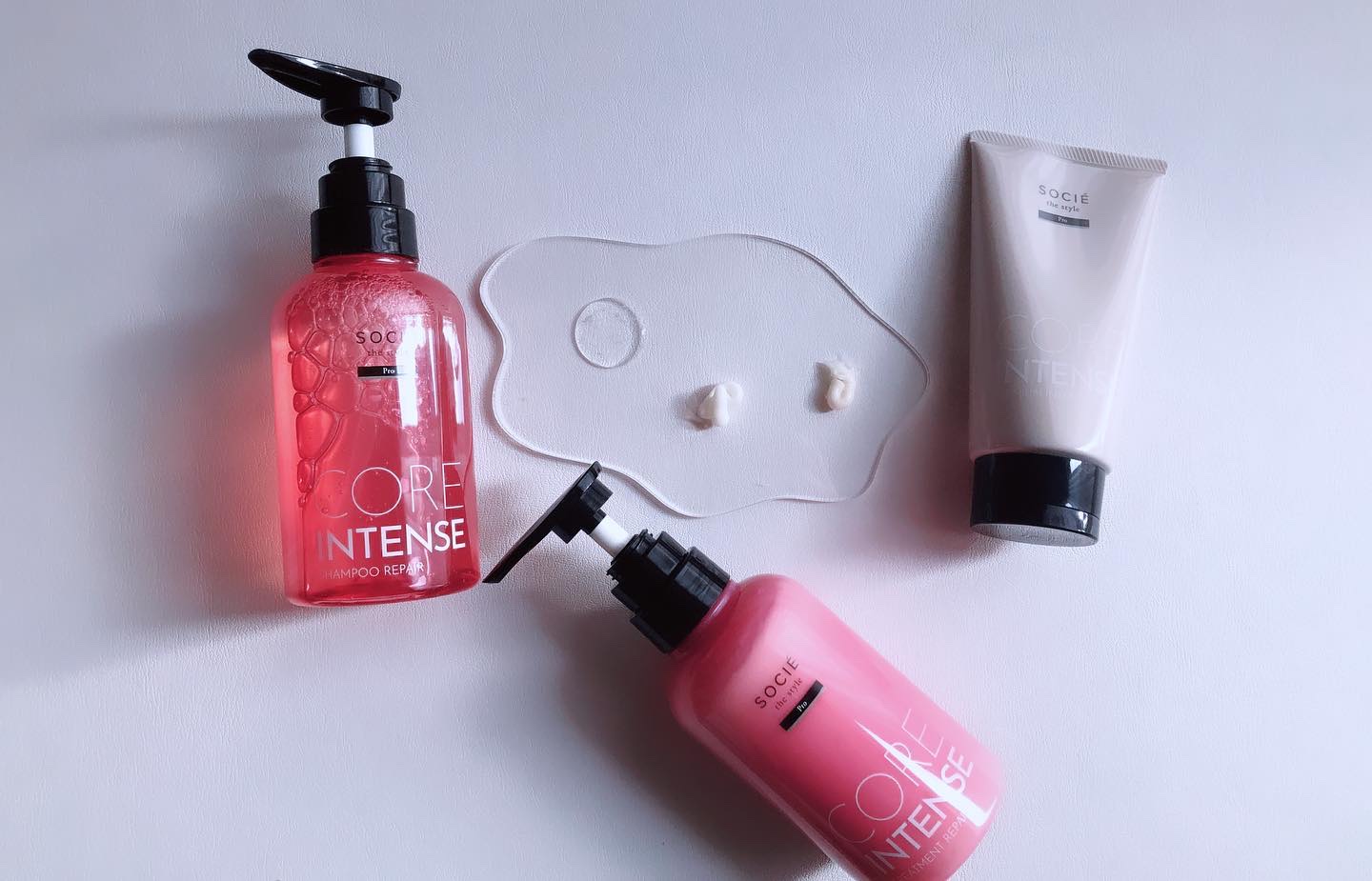 コアイテンスシャンプー／トリートメント/ソシエ ザ スタイル/市販シャンプーを使ったクチコミ（2枚目）