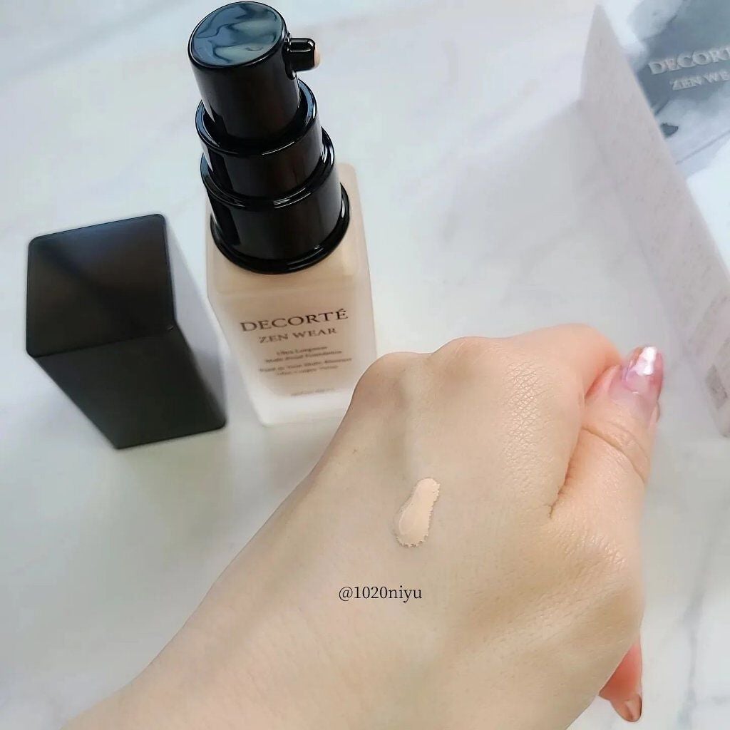 ゼン ウェア フルイド/DECORTÉ/リキッドファンデーションを使ったクチコミ(4枚目)