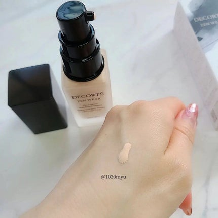 ゼン ウェア フルイド/DECORTÉ/リキッドファンデーションを使ったクチコミ(4枚目)