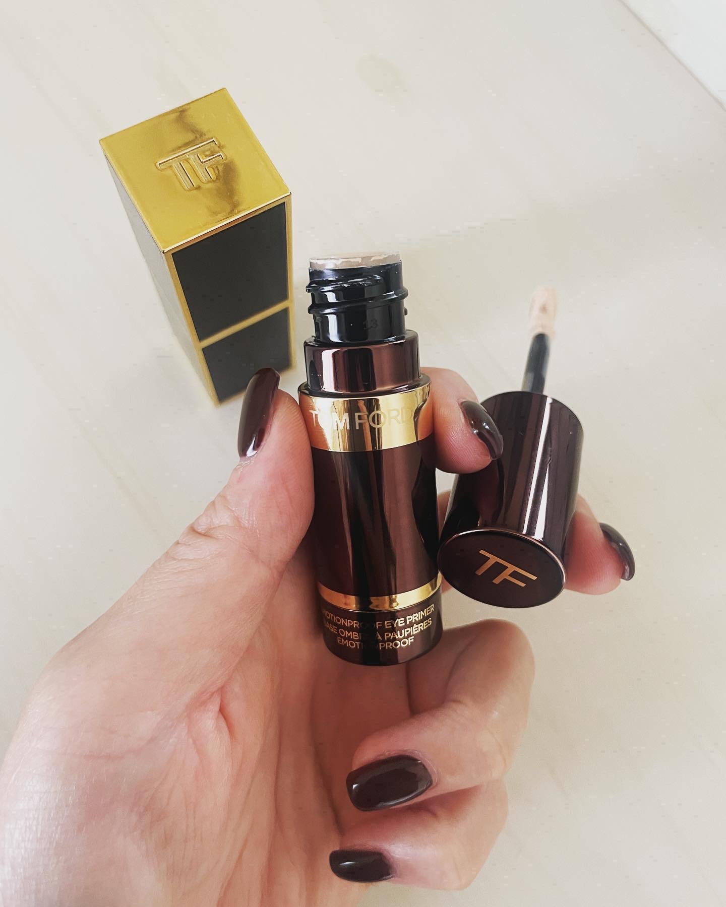 エモーションプルーフ アイ プライマー/TOM FORD BEAUTY/アイシャドウベースを使ったクチコミ（1枚目）