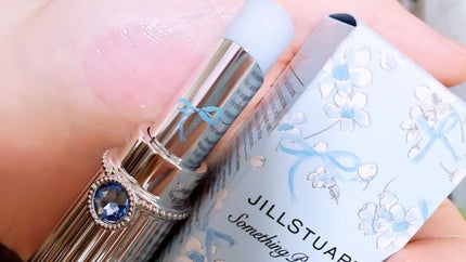 サムシングピュアブルー セント マイリップス/JILL STUART/口紅を使ったクチコミ(3枚目)