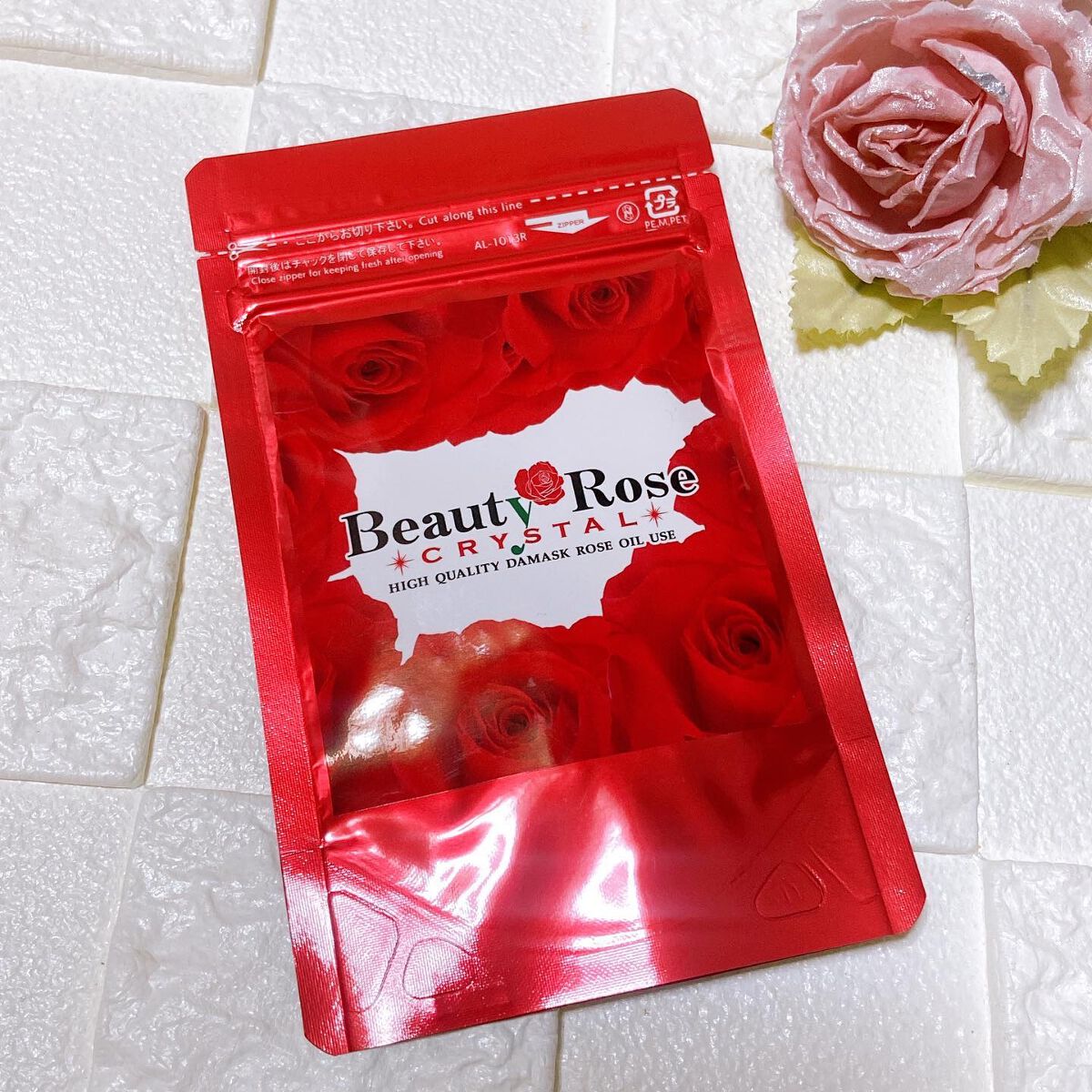 ビューティーローズクリスタル（ローズサプリメント）/GR/美容サプリメントを使ったクチコミ（1枚目）