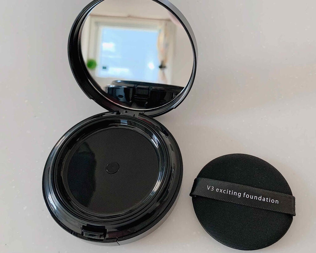 V3 エキサイティングファンデーション/SPICARE/クッションファンデーションを使ったクチコミ(2枚目)
