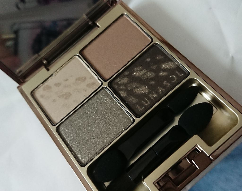 シャインフォールアイズ/LUNASOL/アイシャドウパレットを使ったクチコミ（2枚目）