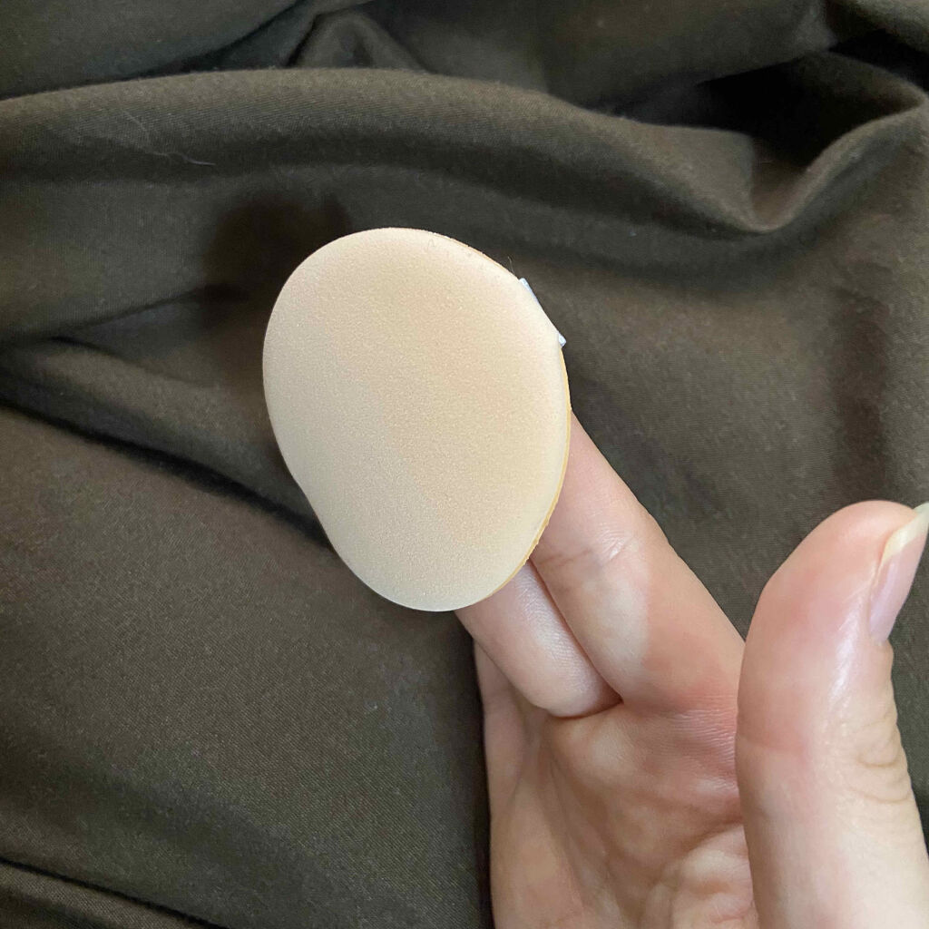 ファンデーションパフ 長方形４Ｐ/DAISO/パフ・スポンジを使ったクチコミ（2枚目）