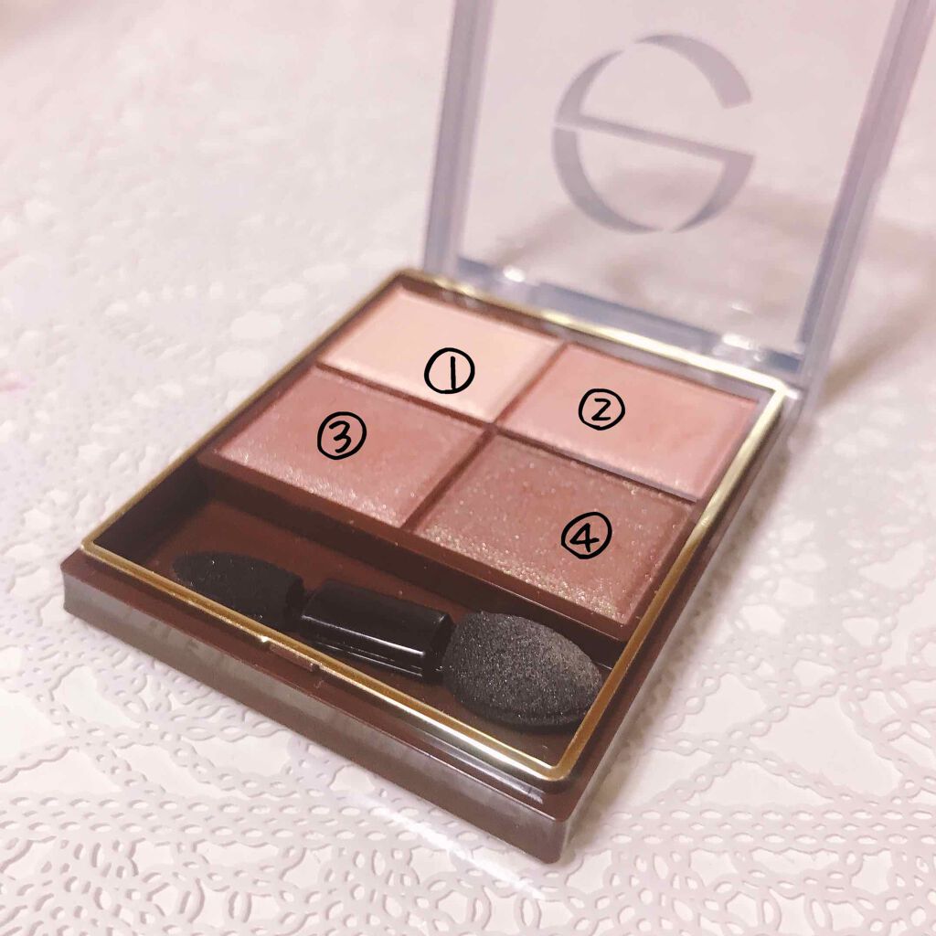 スキニーリッチシャドウ/excel/アイシャドウパレットを使ったクチコミ(3枚目)