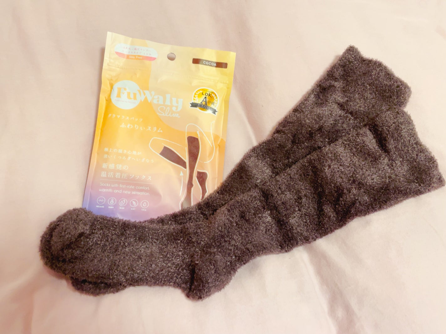 FuWaly Slim ソックスタイプミドル/グラマラスパッツシリーズ/着圧ソックス・レギンスを使ったクチコミ(1枚目)