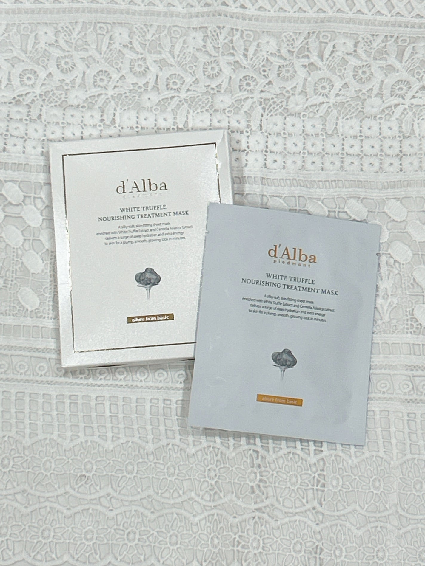 ホワイトトリュフナリシングトリートメントマスク/ダルバ/シートマスク・パックを使ったクチコミ(1枚目)