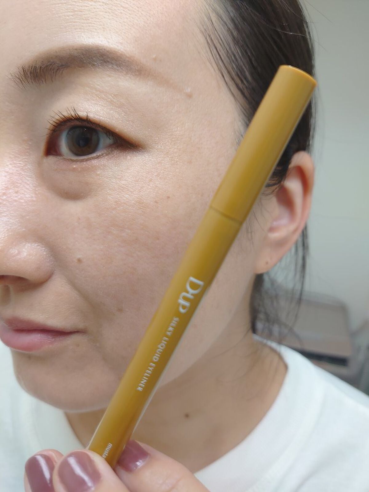 シルキーリキッドアイライナーWP/D-UP/リキッドアイライナーを使ったクチコミ(4枚目)