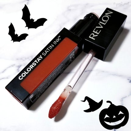 カラーステイ サテン インク/REVLON/口紅を使ったクチコミ(5枚目)