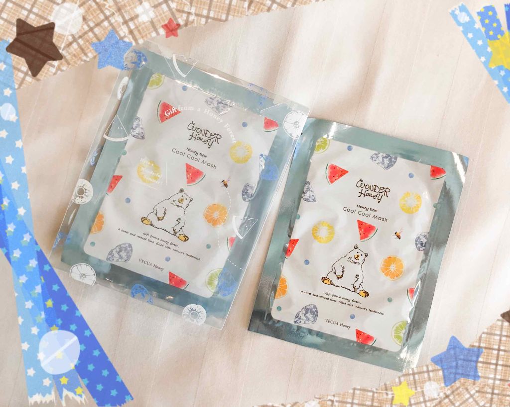 ワンダーハニー 爽快クールクールマスク/VECUA Honey/シートマスク・パックを使ったクチコミ(1枚目)