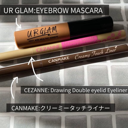 UR GLAM EYEBROW MASCARA/U R GLAM/眉マスカラを使ったクチコミ(2枚目)