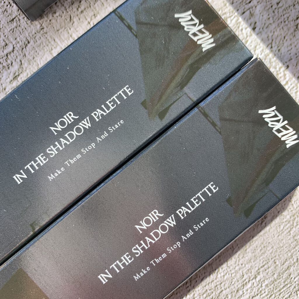 ノワール イン ザ シャドウパレット/MERZY/アイシャドウパレットを使ったクチコミ（2枚目）