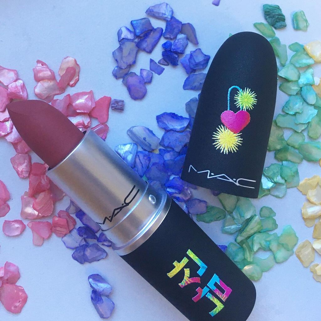 パウダーキス リップスティック/M・A・C/口紅を使ったクチコミ（1枚目）