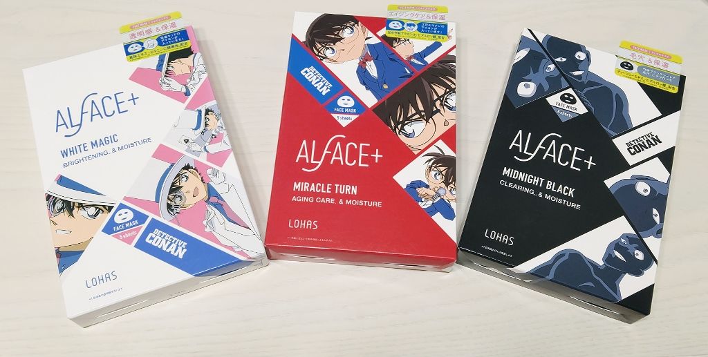 名探偵コナン×オルフェス　ミラクルターン（江戸川コナン）/ALFACE+/シートマスク・パックを使ったクチコミ（1枚目）