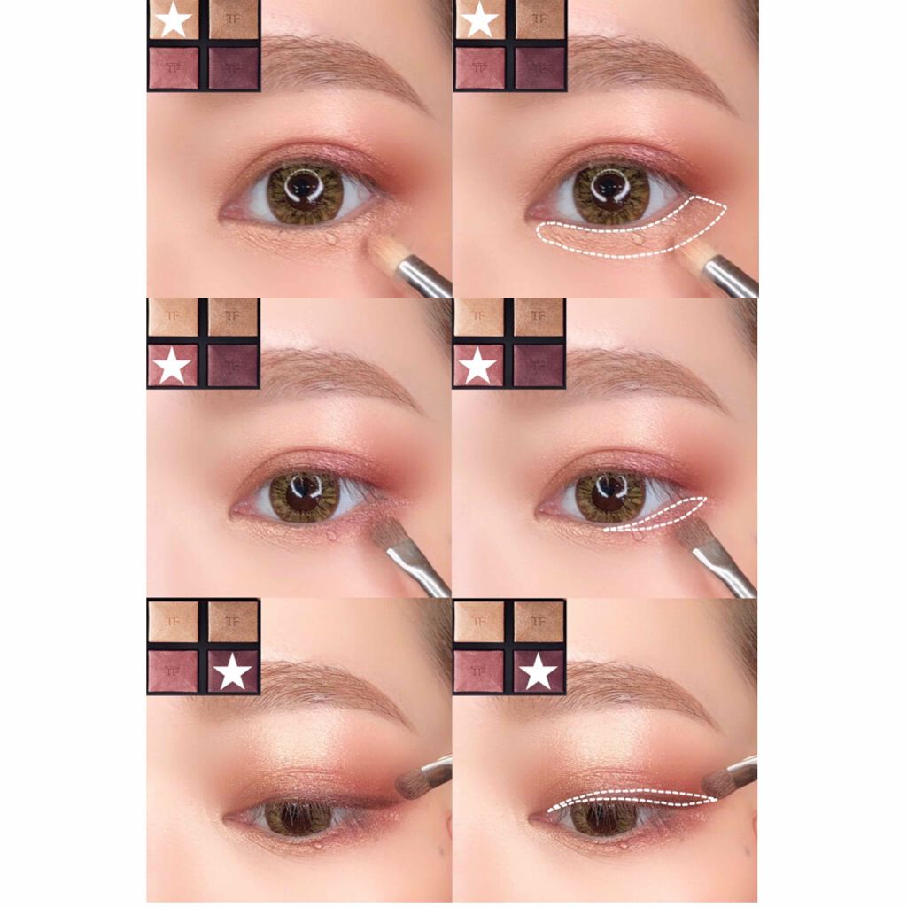 アイ カラー クォード/TOM FORD BEAUTY/アイシャドウパレットを使ったクチコミ(4枚目)