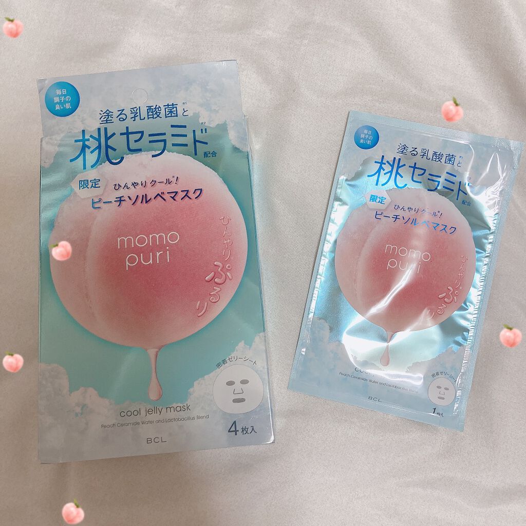 潤いぷるジュレマスク クール/ももぷり/シートマスク・パックを使ったクチコミ(1枚目)