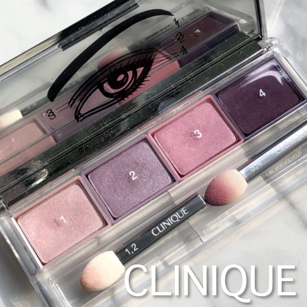 オール アバウト シャドウ クワッド/CLINIQUE/アイシャドウパレットを使ったクチコミ（1枚目）