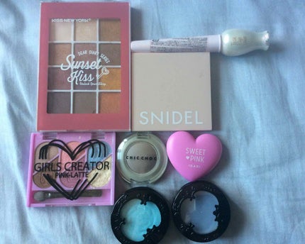 UR GLAM BLOOMING EYE COLOR PALETTE/U R GLAM/アイシャドウパレットを使ったクチコミ(2枚目)