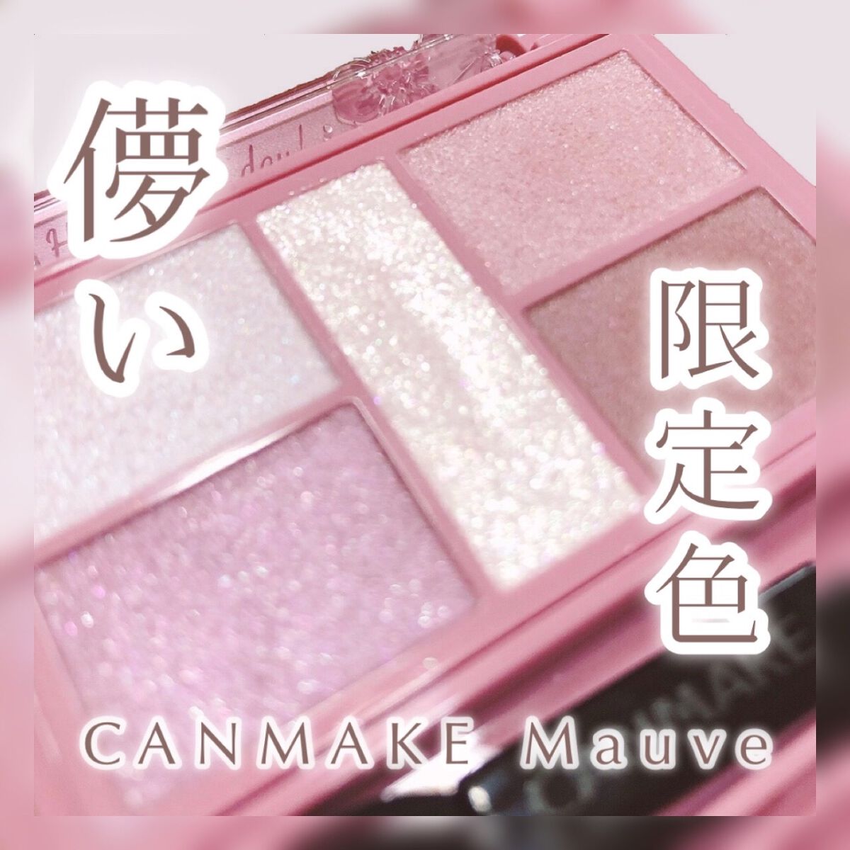 パーフェクトスタイリストアイズ 26 ミラージュモーヴ（限定容器）/キャンメイク/アイシャドウパレットを使ったクチコミ（1枚目）