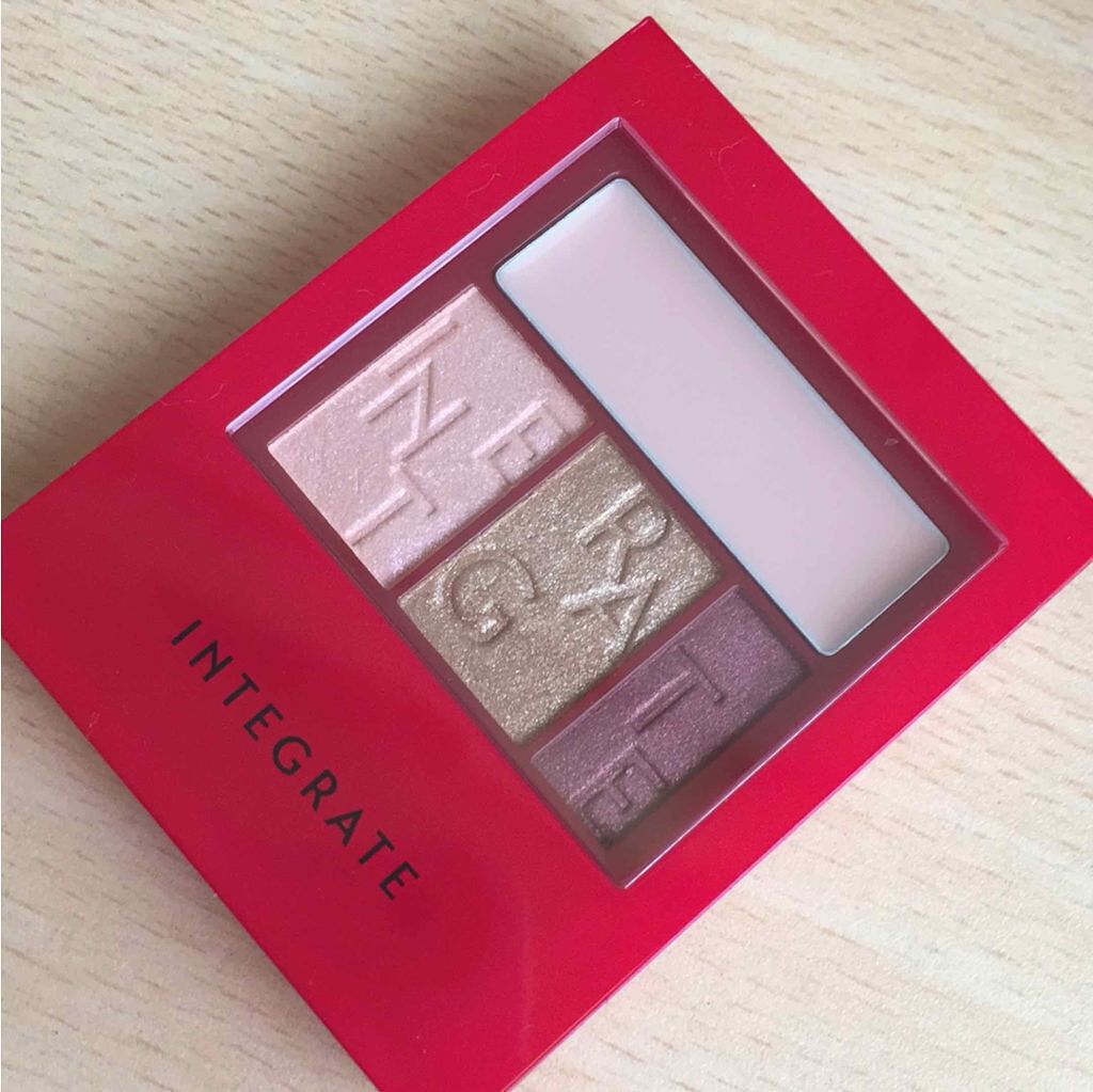 アクセントカラーアイズ CC/インテグレート/アイシャドウパレットを使ったクチコミ（1枚目）